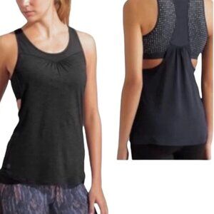 Athleta Gel Mesh Supercharge Workout Tank Top Size S